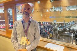 Roland Lehoucq, président de l'association du festival des Utopiales