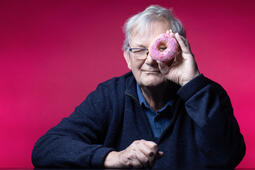 Martin Parr. Photo par JOEL SAGET / AFP