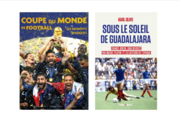 Les couvertures de Sous le soleil de Guadalajara et de Coupe du monde de football : les moments magiques