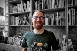 Maël Nonet directeur des éditions Rouquemoute