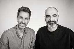 Julien Derain et Laurent Hopman, fondateurs des éditions Deman