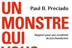 Je suis un monstre qui vous parle  rapport pour u_Grasset_9782246825562.jpg