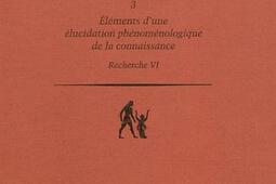 Recherches logiques Vol 3 Elements dune eluc_PUF_9782130579151.jpg